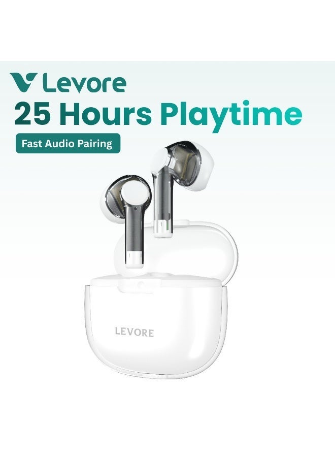 ليفور سماعات أذن لاسلكية من ليفور TWS - LBT310-WH - Image 1